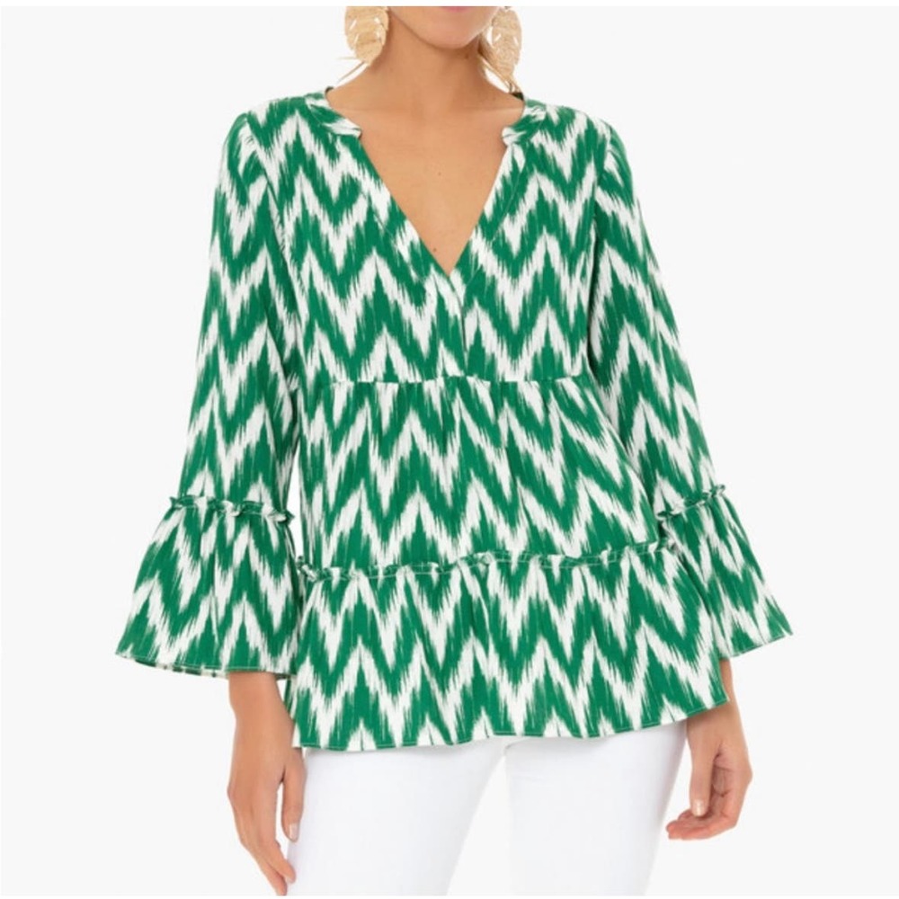 Tuckernuck’s Pomander Place Ikat Kenzo Top Blouse